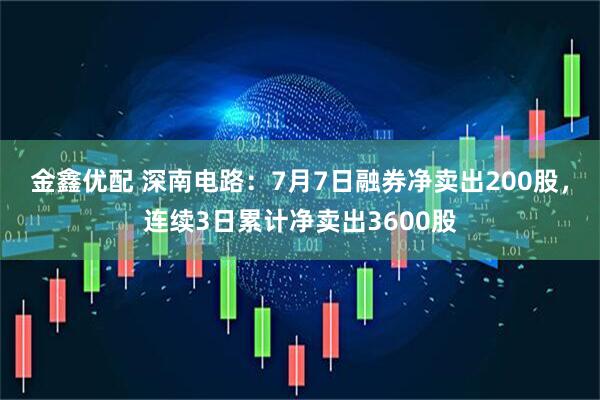 金鑫优配 深南电路：7月7日融券净卖出200股，连续3日累计净卖出3600股
