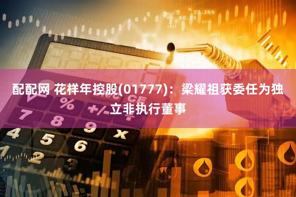 配配网 花样年控股(01777)：梁耀祖获委任为独立非执行董事