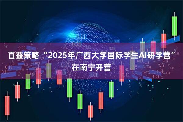 百益策略 “2025年广西大学国际学生AI研学营”在南宁开营